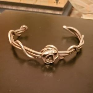 Sherry Tinsman rose cuff bracelet